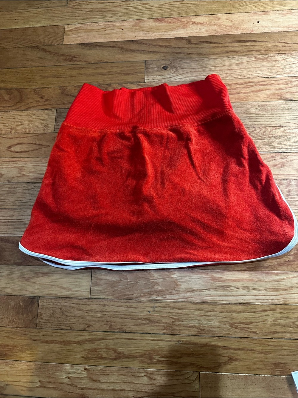 Aerie Offline Orange Terry Cloth‎ Mini Skort Sporty Medium